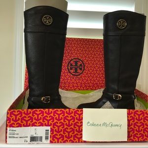 Tory Burch Teresa riding boots